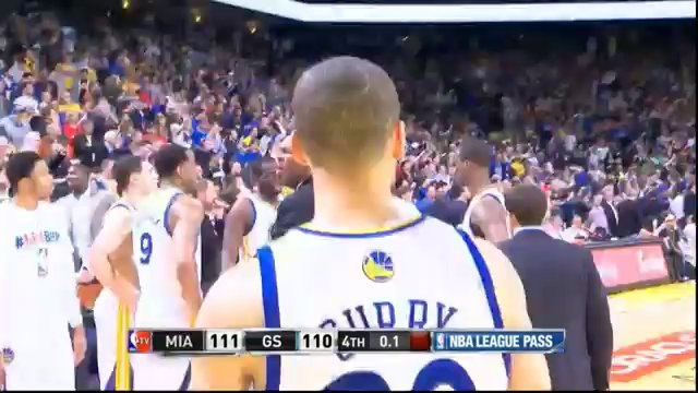 LeBron James donne la victoire au Heat sur les Warriors sur un trois points à la dernière seconde !