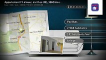 Appartement F1 à louer, Varilhes (09), 320€/mois