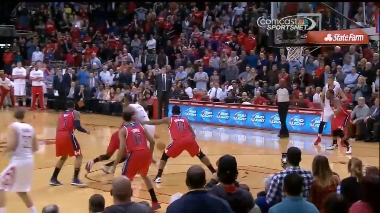 James Harden game-winning layup vs Wizards