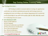 Onsite&offsite and online Sap testing  Training in London,australia,southafrica
