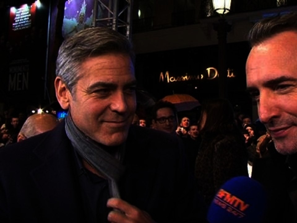 Jean Dujardin est "un beau mec" selon George Clooney - 13/02
