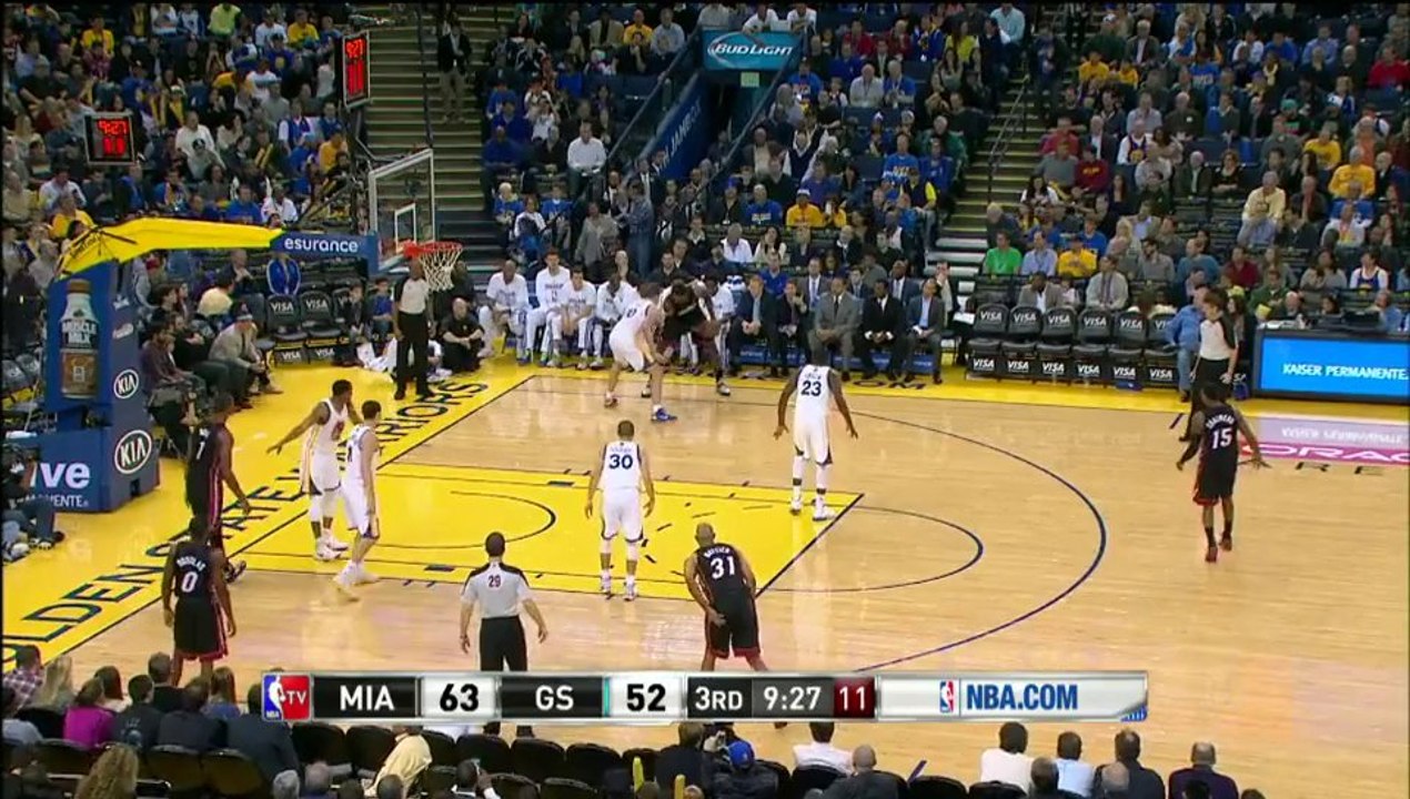 LeBron James reverse dunk