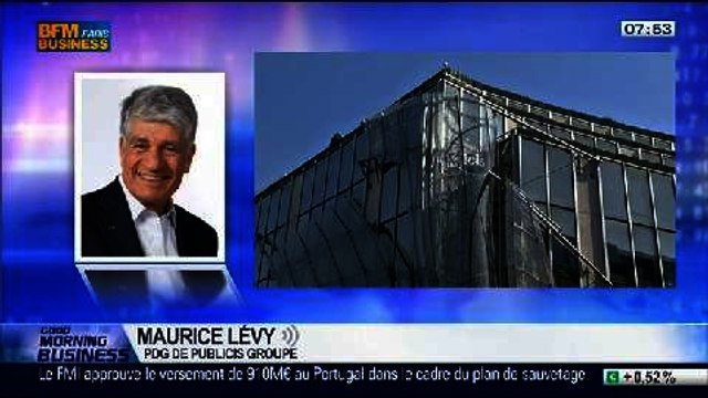 Résultats d'entreprises: Année record pour Publicis, Maurice Lévy, dans GMB - 13/02