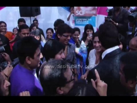 Big B went for inauguration of surya Child Care's new hospital for childrens special moments