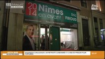 Municipales: Eric Firoud en campagne (Nîmes)