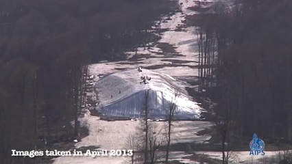 Spring has come to Sochi. But the OC has packed the snow!