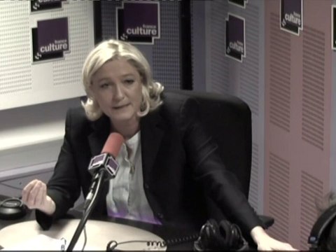 Les Matins - Marine Le Pen