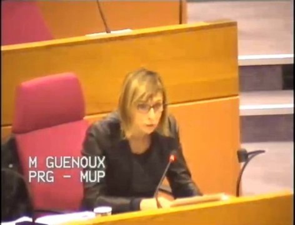 Région IDF - Question d'actualité de Muriel GUENOUX (PRG) sur la formation professionnelle et l'apprentissage