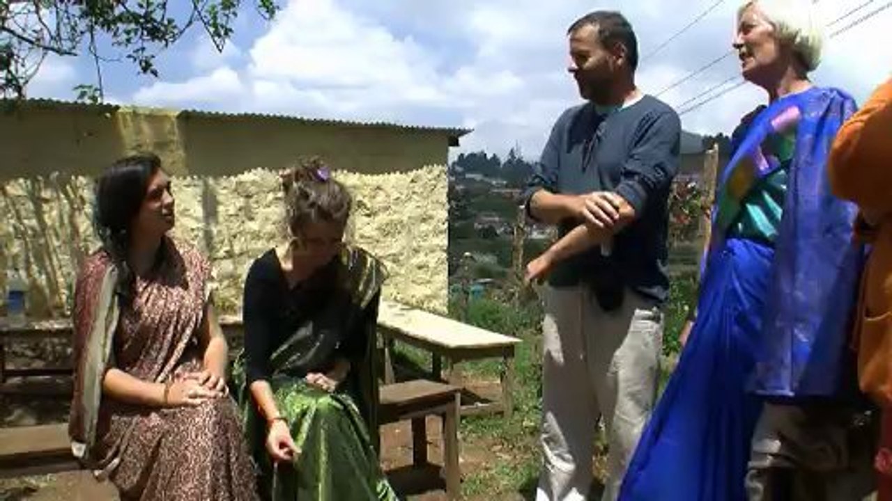 La Caravane amoureuse à l'ashram d'Ooty