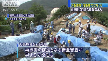 20140212大飯原発「活断層ではない」原子力規制委が最終判断