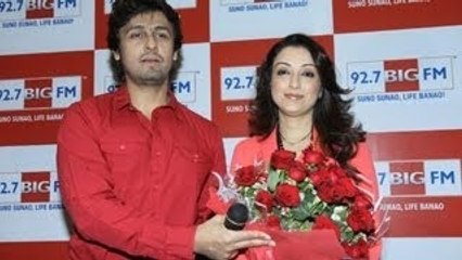 Sonu Nigam & Wife RJ Madhurima Celebrates Valentines Day @ Big FM !