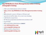 ONLINE training for sap  mdm (master data management)