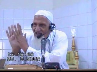 Khutba Juma Sep 30 2005: Maulana Ishaq r.a