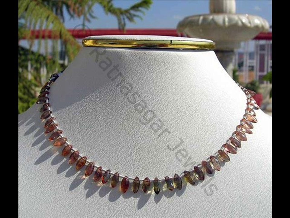 Andalusite Gemstone Beads