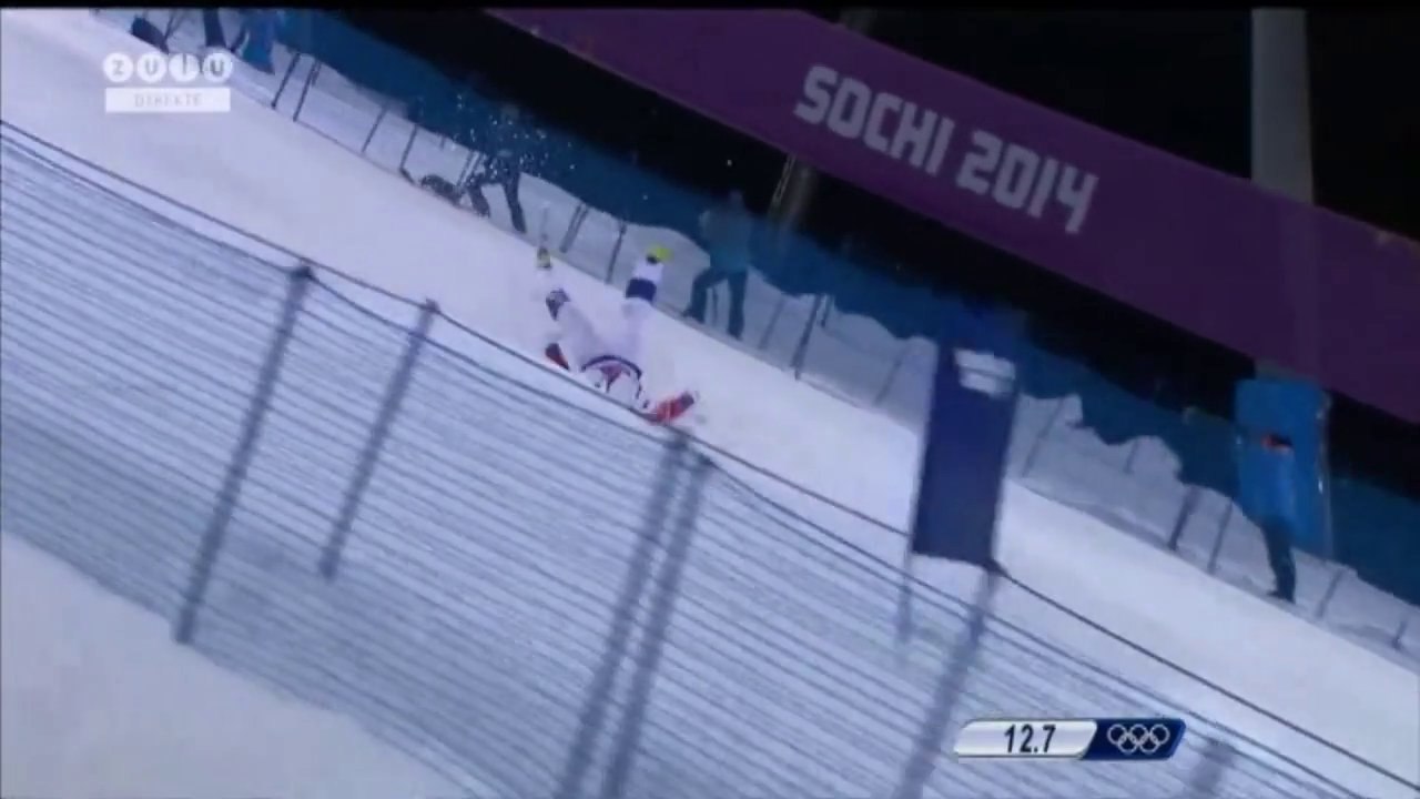 Des skieurs Olympiques shootés par les AT-AT Walkers de Star Wars... Hilarant!