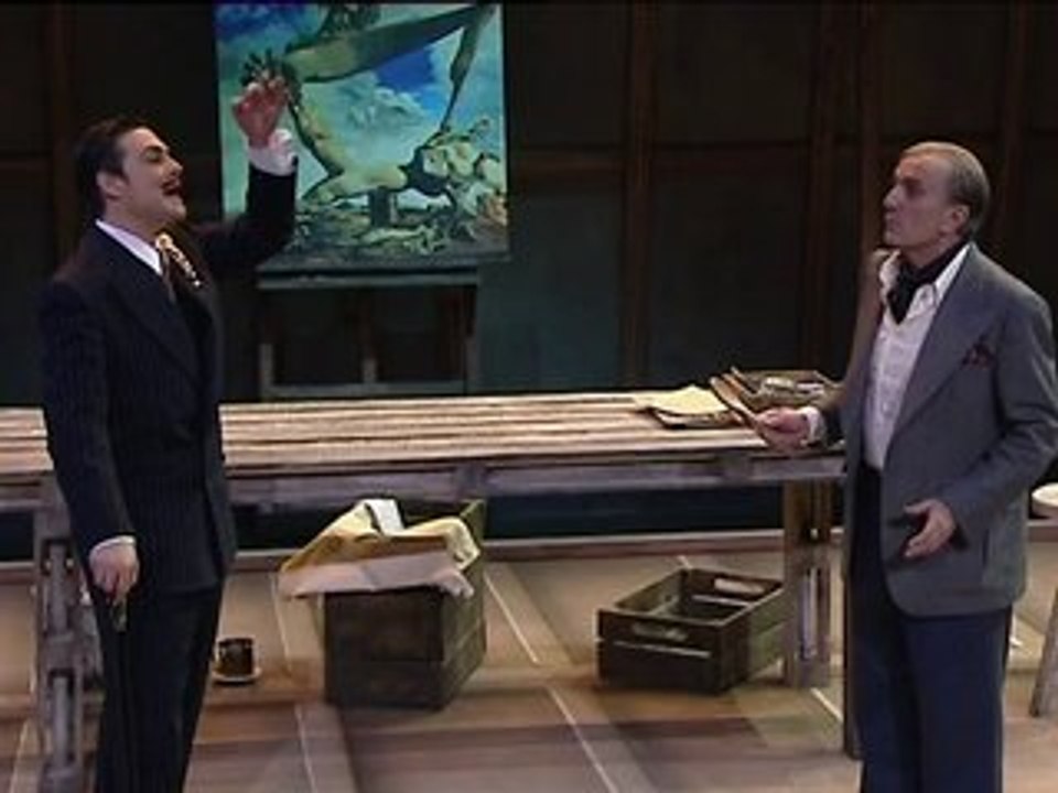 Arrabal sube al escenario a Dalí y Picasso