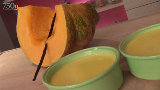 Recette de Crème citrouille-vanille - 750 Grammes