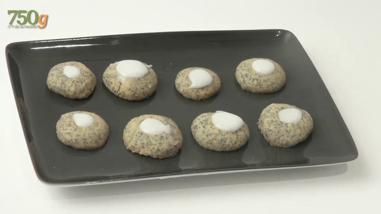 Recette de Sablés au pavot et à la mandarine - 750 Grammes