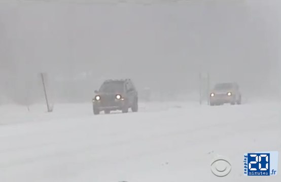 Washington DC, Géorgie, tempête de neige sur les Etats-Unis