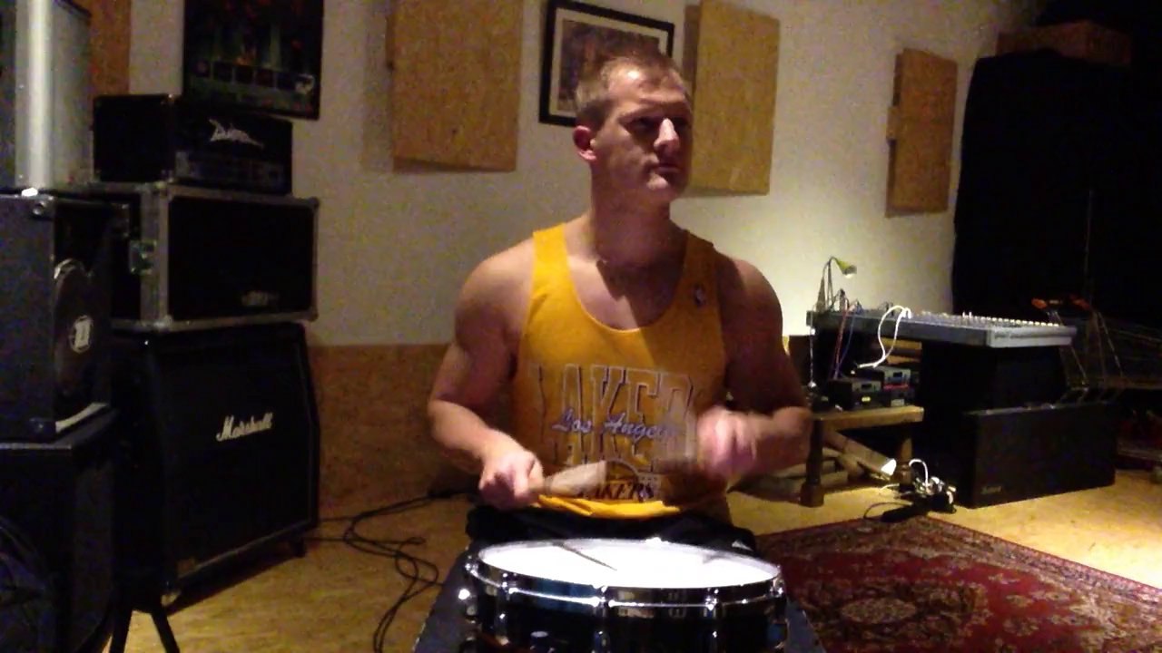 Snare Drum Technique Exercise 1 by Tobias Mertens