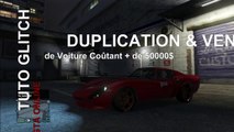 GTA Online - Tuto Glitch Argent illimité Duplication/Vente de Voitures de   50 000$ - Après Patch 1.09