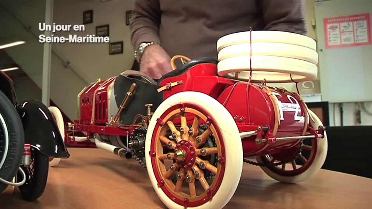 Christian Gouel est maquettiste automobile.