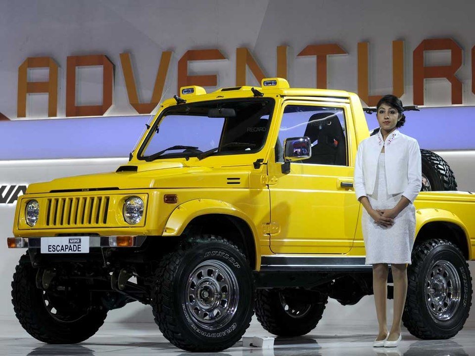 Maruti Gypsy Escapade @ Delhi Auto Expo 2014 | Take a Look !