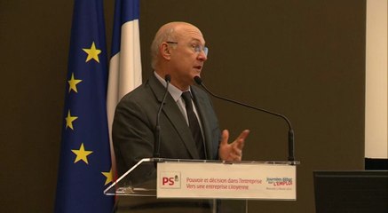 Intervention de Michel Sapin lors de la 3e journée de débat sur l'emploi «Pouvoir et décision dans l'entreprise»