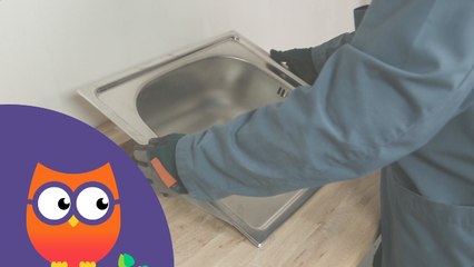 Comment encastrer un évier dans un plan de travail (Ooreka.fr)