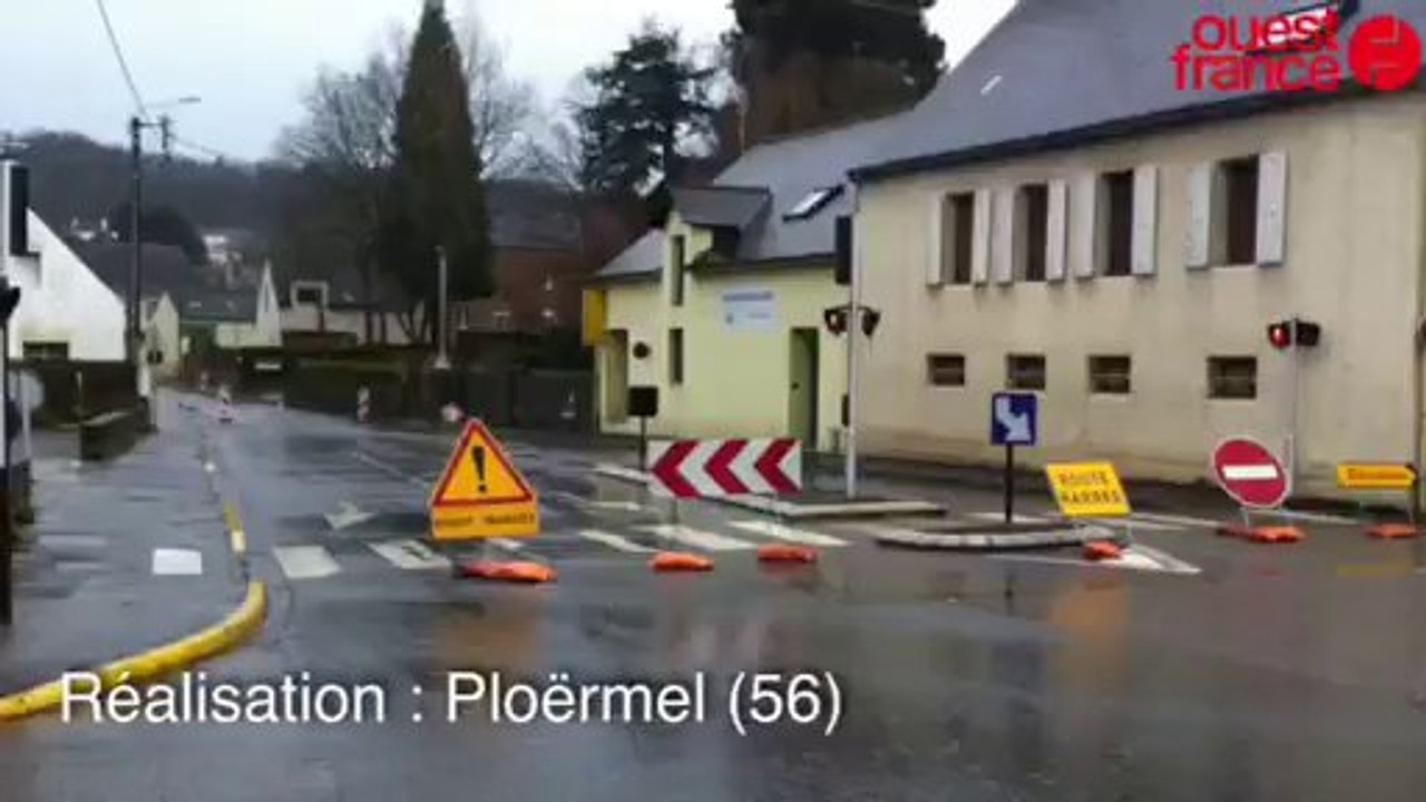 Encore des rues inondées