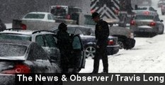 Winter Storm Jams N.C. Traffic, Cuts Power In Ga.