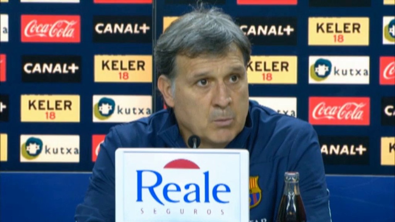 Copa del rey: martino "dankbar" für seine spieler
