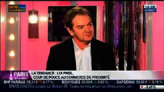 La tendance du moment: Loi Pinel, coup de pouce au commerce de proximité, dans Paris est à vous – 13/02