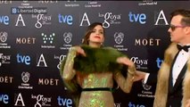 La alfombra roja de los Goya 2014