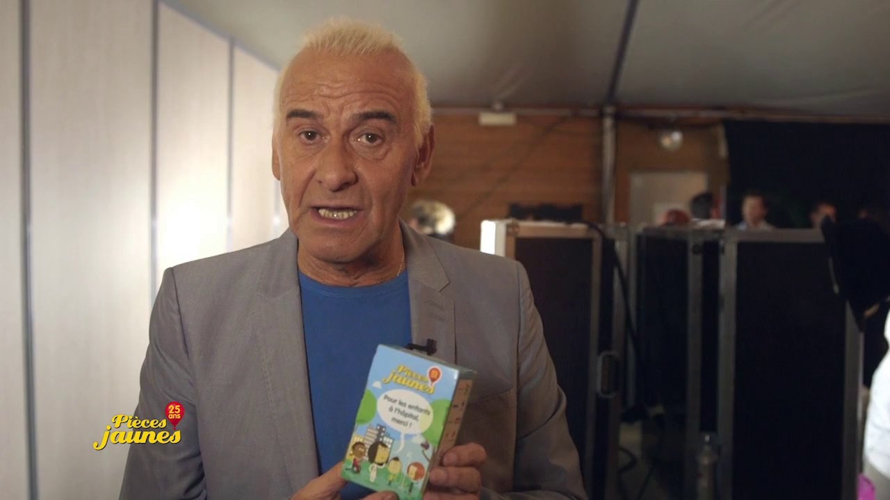 Michel Fugain se mobilise pour Pièces Jaunes