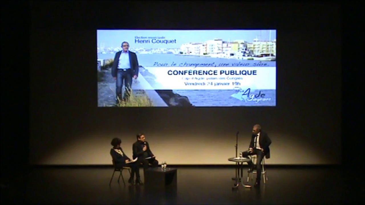 CAP d'AGDE - 2014 - Conférence d' Henri COUQUET -  Baisser les Taxes N° 2