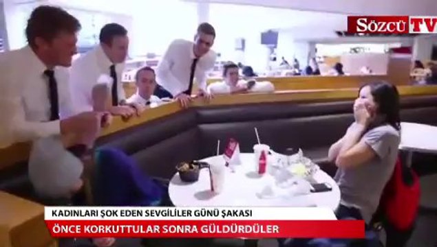 Şok eden sevgililer günü şakası