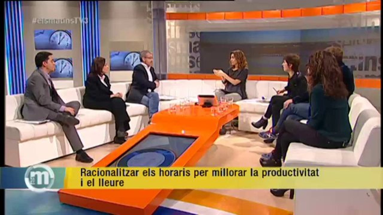 TV3 - Els Matins - Canviar els horaris per viure millor