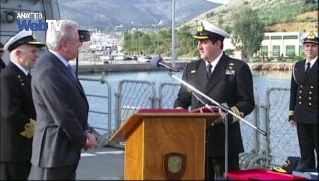 O Υπουργός Εθνικής Άμυνας, αποχαιρέτησε το πλήρωμα της Φρεγάτας ΨΑΡΑ