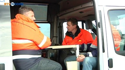 Waterschappen inspecteren dijken en coupures - RTV Noord