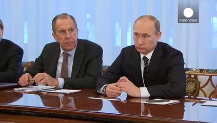 V. Poutine apporte son soutien au maréchal Al-Sissi pour la présidentielle