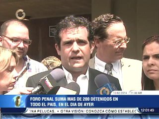 Foro Penal denuncia alrededor de 200 detenidos en todo el país