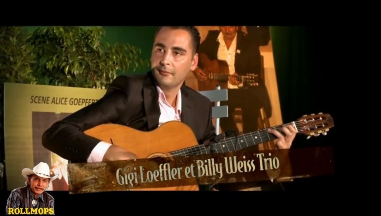 GIGI LOEFFLER & BILLY WEISS TRIO  AU FESTIVAL JAZZ MANOUCHE DE ZILLISHEIM ALSACE FRANCE  JUIN 2013 " ROLLMOPS "