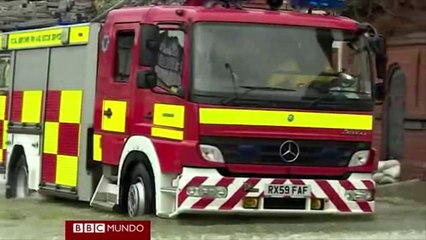 Alerta roja por inundaciones en Inglaterra
