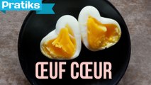 Comment faire un œuf en forme de cœur