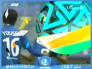 هدف الهلال الاول في نجران - شكلام في مرماه