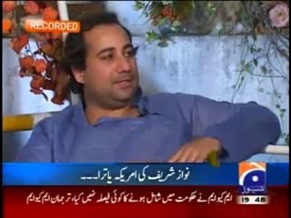 Aik Din Geo Ke Saath , Rahat Fateh Ali khan with Family ,