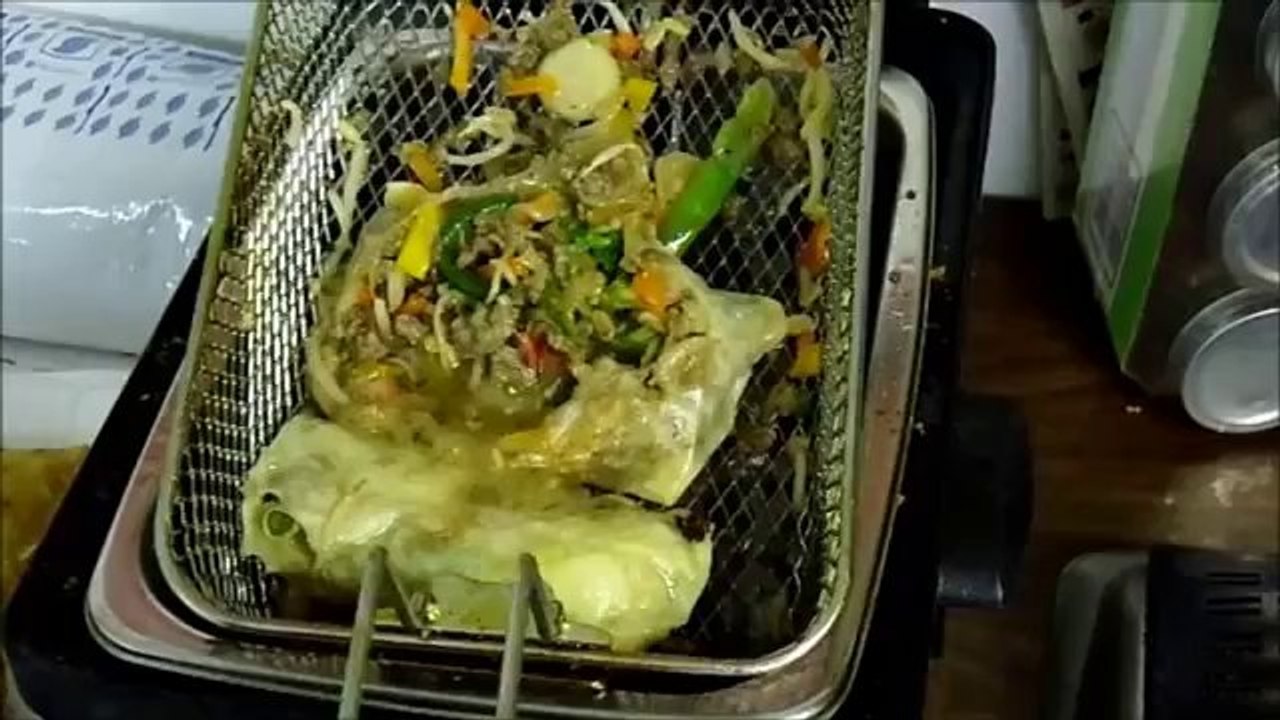 Sausage Egg Rolls (drunk)