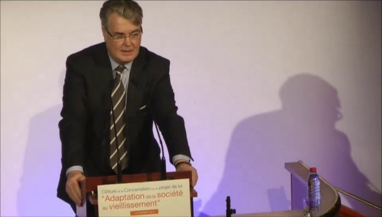 Jean-Paul Delevoye, Président du CESE : Projet de loi pour l’adaptation de la société au vieillissement