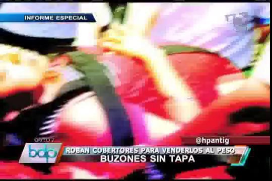 Peligro: Más de 200 tapas de buzones han sido robadas en lo que va de 2014